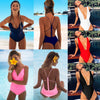 Women's Swimsuit Women Bathing Suit One Piece Suit Sexy Swimming Costume Padded Monokini Swimwear Bikini Push Up Bra 2020 New