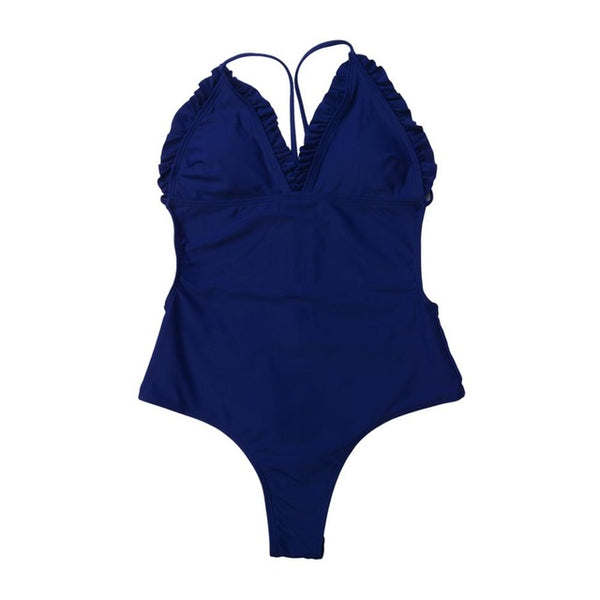 Women's Swimsuit Women Bathing Suit One Piece Suit Sexy Swimming Costume Padded Monokini Swimwear Bikini Push Up Bra 2020 New