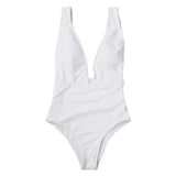 Women's Swimsuit Women Bathing Suit One Piece Suit Sexy Swimming Costume Padded Monokini Swimwear Bikini Push Up Bra 2020 New