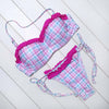 BANDEA push up swimsuit women swimwear brazilian bikini set print bathing suit halter top bikinis women 2019 biquini mujer