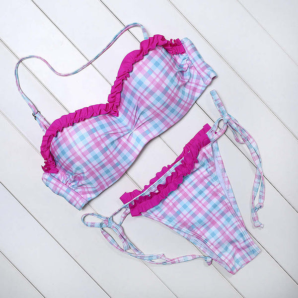 BANDEA push up swimsuit women swimwear brazilian bikini set print bathing suit halter top bikinis women 2019 biquini mujer