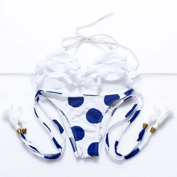 BANDEA push up swimsuit women swimwear brazilian bikini set print bathing suit halter top bikinis women 2019 biquini mujer