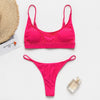 In-X Thong one piece swimsuit Sexy neon bikini 2020 High cut swimwear women Monokini Backless bodysuit One-piece suit Beach wear