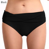 Aikulli High Waist Bikini Bottoms Bathing Suit Swimsuits Women Swim Thong Bikini Tanga Sexy Swimwear Bottom Brazilian Bikinis