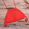 Bikini Top Handmade Crochet Women Boho Beach Bralette Solid Halter Knitted Swimsuit Brazilian Bikinis Bathing Suit Top