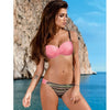 Bikinis Set Women Swimsuit 2019 Sexy Push Up Padded Top Swimsuit Swimwear Low Waist Bathing Suit Plus Size XXL brazilian Biquini