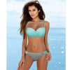 Bikinis Set Women Swimsuit 2019 Sexy Push Up Padded Top Swimsuit Swimwear Low Waist Bathing Suit Plus Size XXL brazilian Biquini