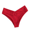 Black Bikini Panty For Women Swim Bottom Sexy Low Waist Bikini Bottom