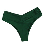 Black Bikini Panty For Women Swim Bottom Sexy Low Waist Bikini Bottom
