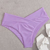 Black Bikini Panty For Women Swim Bottom Sexy Low Waist Bikini Bottom