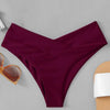 Black Bikini Panty For Women Swim Bottom Sexy Low Waist Bikini Bottom