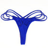 Brazilian Cheeky Bottom Thong V Swimsuit Bottom Bikini T-Back Swimwear Swim Shorts Beach Pants Hipster Briefs Thong Underwear