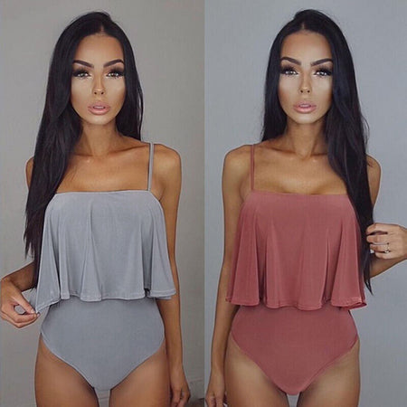 Aipbunny Bohemia Print Retro Front Zipper One Piece Swimsuits Sexy Woman Monokini Female bodysuit Bathing Suits Swimwear Bikinis